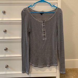 Lucky Brand striped long sleeve shirt
